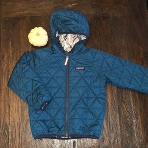 reversible puff ball Patagonia jacket